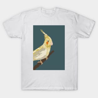 cockatiel illustration T-Shirt